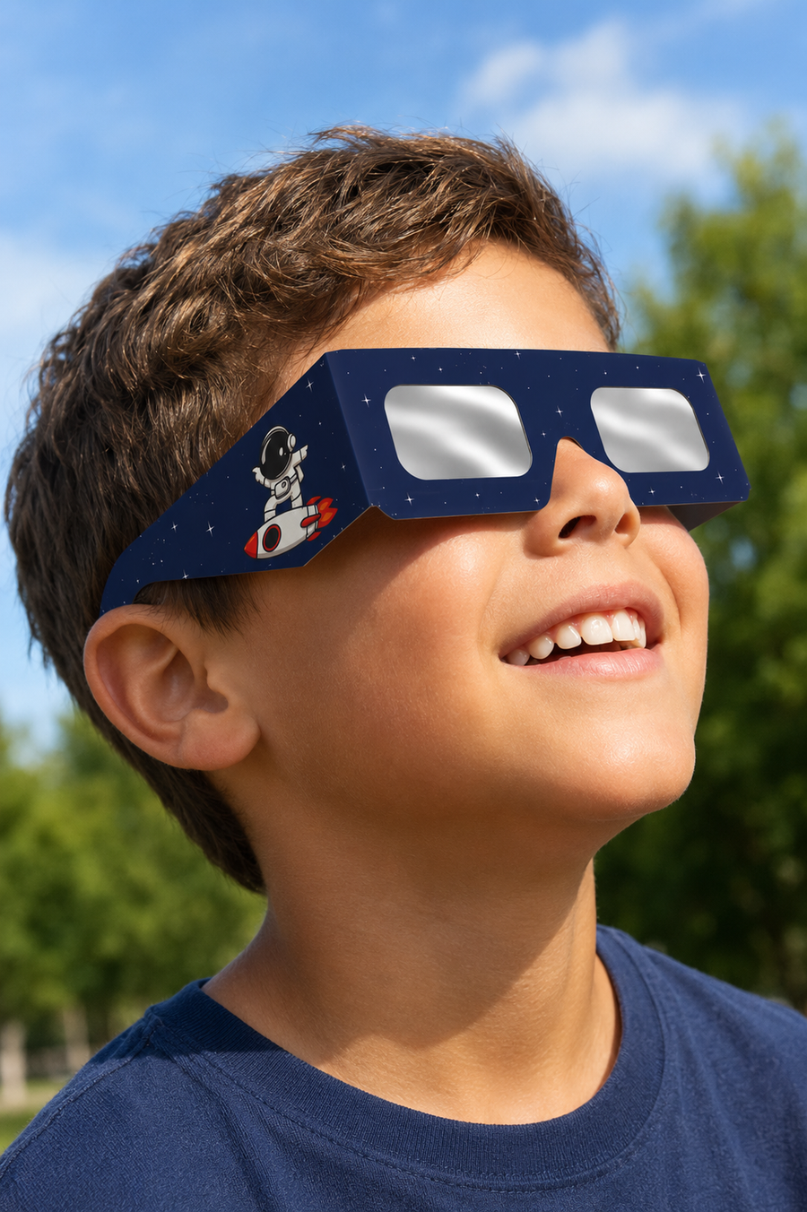 Lunettes en papier pour éclipse solaire Rocketrider