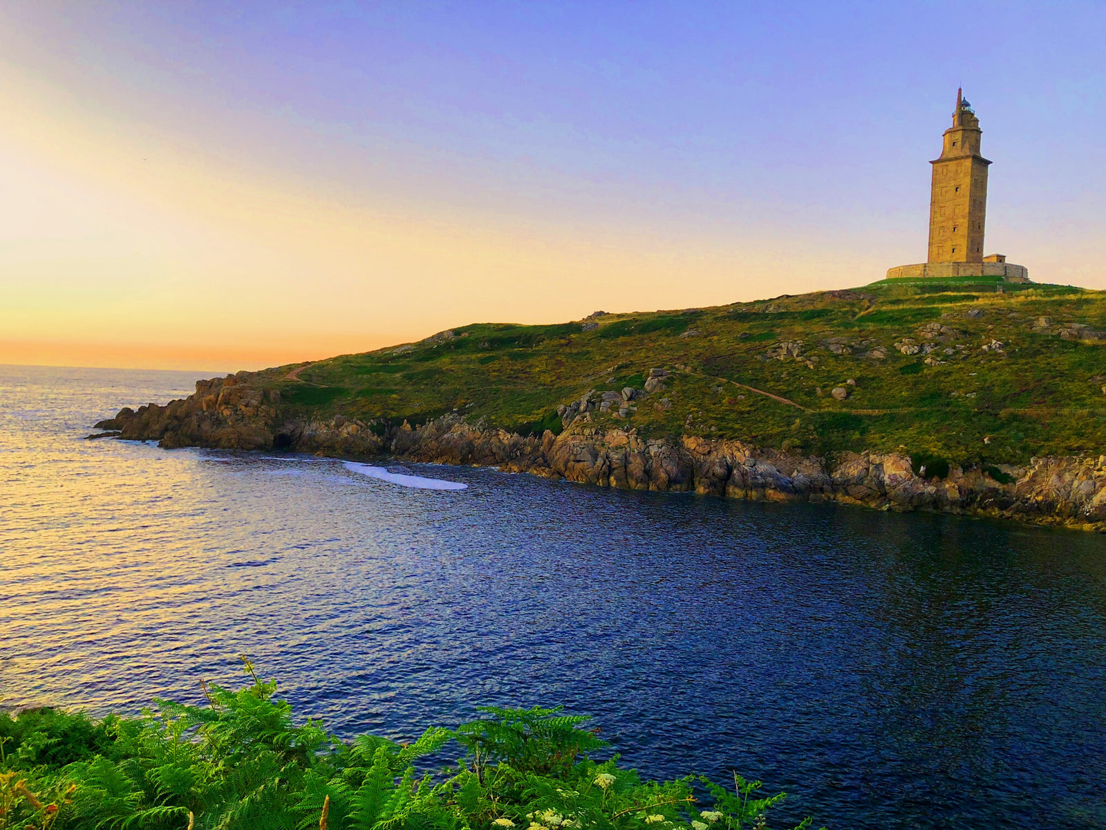 Atlantic coast of Galicia near A Coruña — total solar eclipse, 12 August 2026