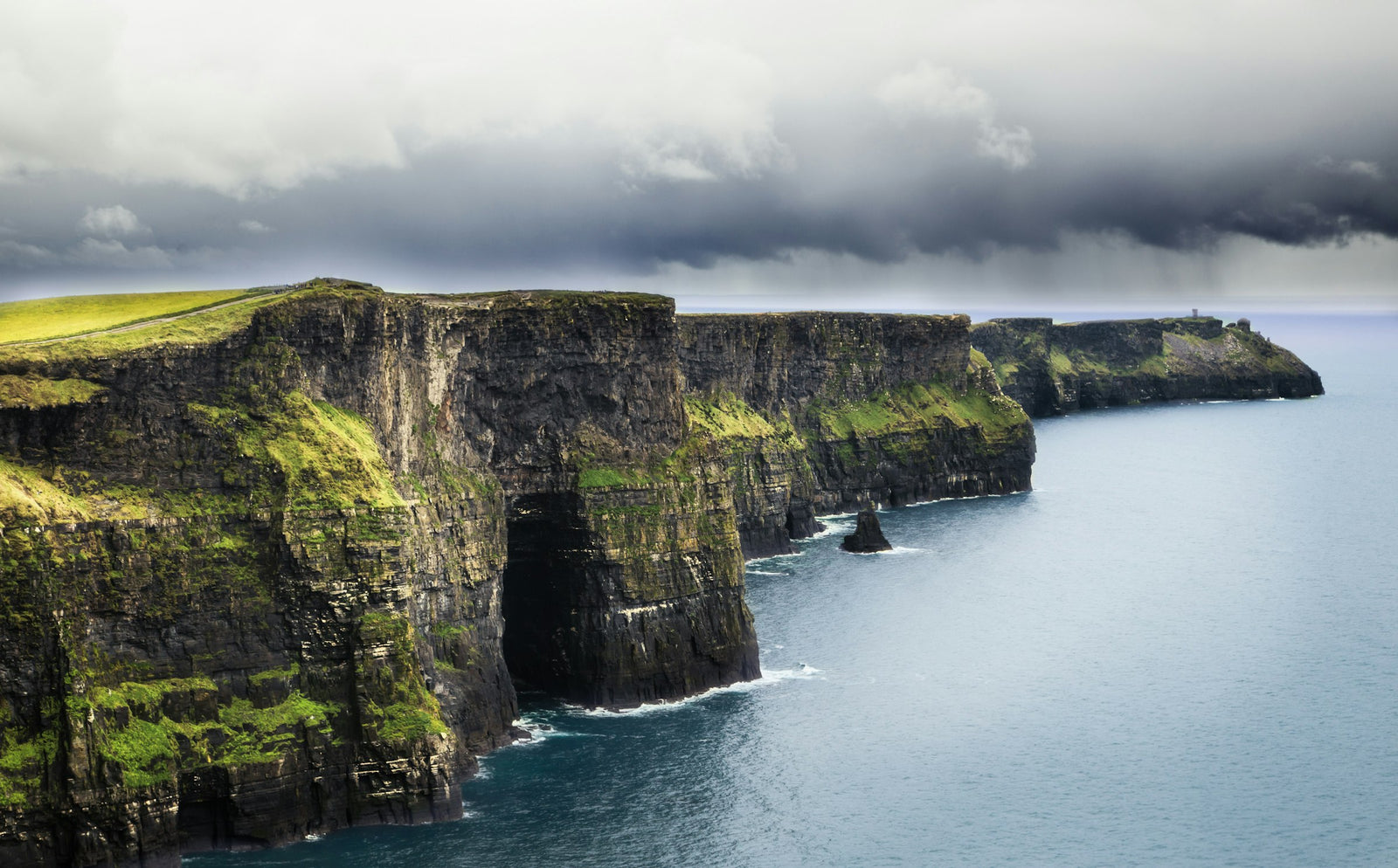 The Cliffs of Moher at sunset — the 12 August 2026 partial solar eclipse in Ireland