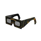 Astral solar eclipse glasses - 315° angle (transparent background)
