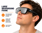 Fit-Over Solar Eclipse Glasses for Prescription Glasses