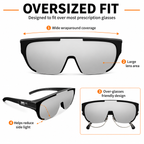 Fit-Over Solar Eclipse Glasses for Prescription Glasses