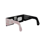 Cherrylane solar eclipse glasses - 225° angle (transparent background)
