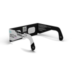 Cipher solar eclipse glasses - 225° angle (transparent background)