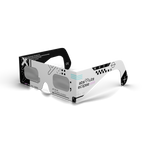 Cipher solar eclipse glasses - 315° angle (transparent background)