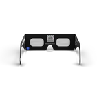 Coldsoup solar eclipse glasses - 180° angle (transparent background)