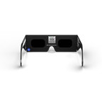 Colorsplash solar eclipse glasses - 180° angle (transparent background)