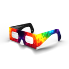 Colorsplash solar eclipse glasses - 315° angle (transparent background)