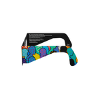 Crowd solar eclipse glasses - 270° angle (transparent background)