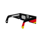 DE solar eclipse glasses - 135° angle (transparent background)