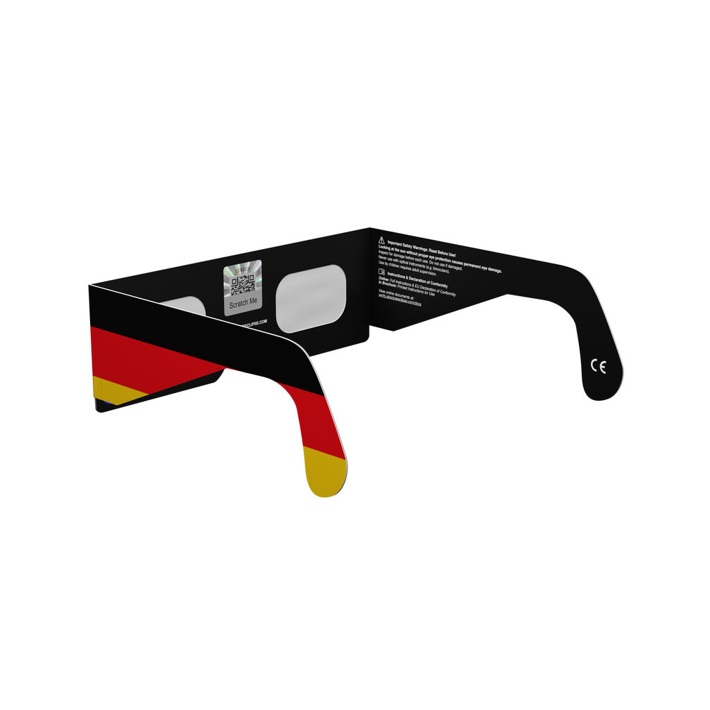 DE solar eclipse glasses - 225° angle (transparent background)