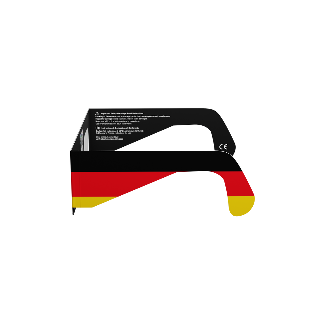 DE solar eclipse glasses - 270° angle (transparent background)