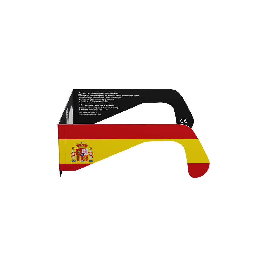 ES solar eclipse glasses - 270° angle (transparent background)
