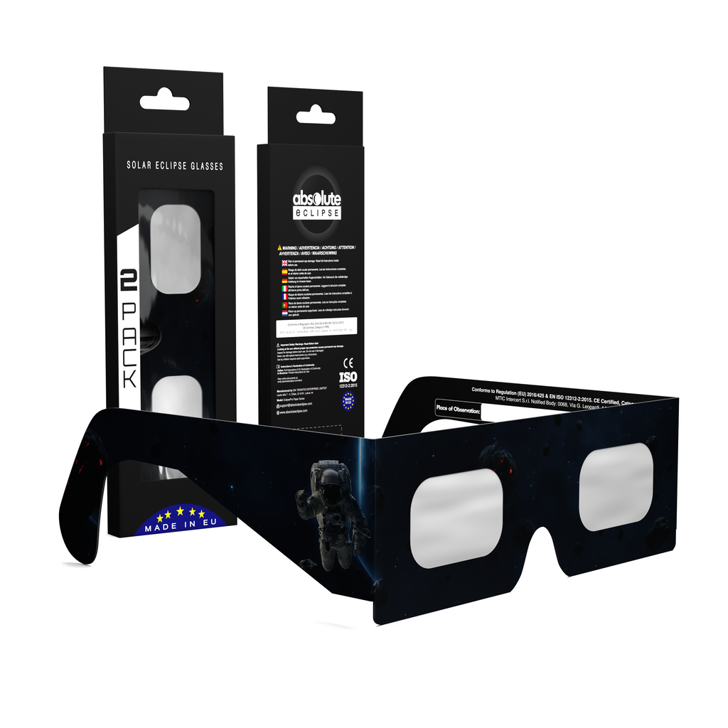 EVA solar eclipse glasses - 2 pack comp
