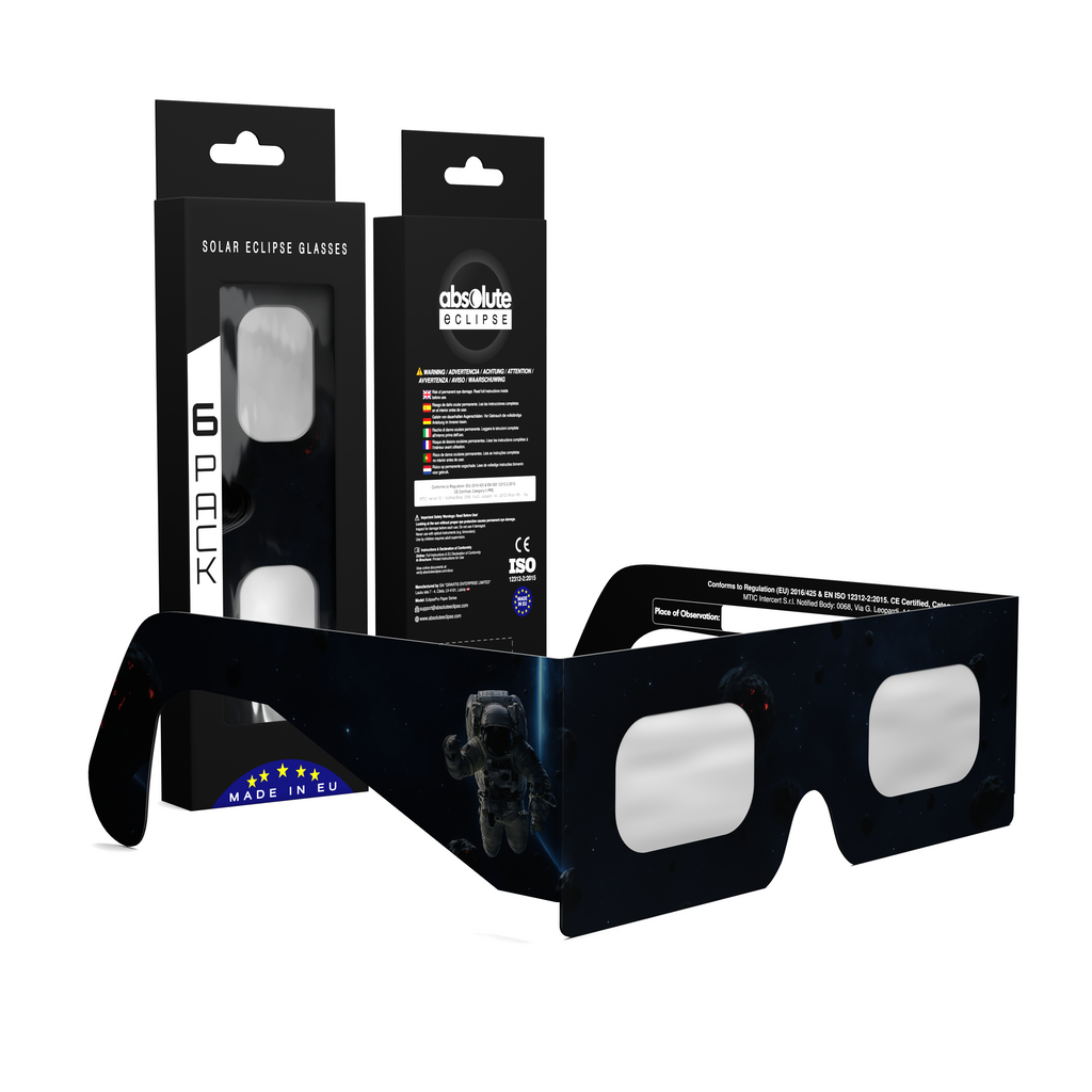 EVA solar eclipse glasses - 6 pack comp