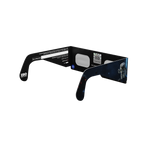 EVA solar eclipse glasses - 135° angle (transparent background)
