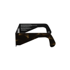 Goldline solar eclipse glasses - 270° angle (transparent background)