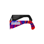 Goo solar eclipse glasses - 270° angle (transparent background)