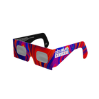 Goo solar eclipse glasses - 315° angle (transparent background)
