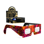 Graffiti solar eclipse glasses - 50 pack comp