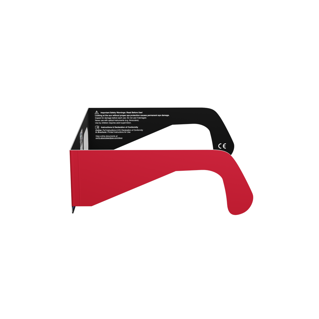 IT solar eclipse glasses - 270° angle (transparent background)