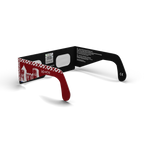 LV solar eclipse glasses - 225° angle (transparent background)