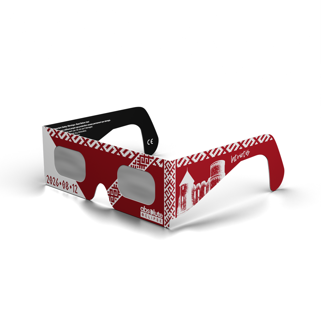 LV solar eclipse glasses - 315° angle (transparent background)