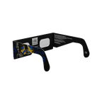 Music solar eclipse glasses - 225° angle (transparent background)