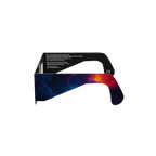 Nebula solar eclipse glasses - 270° angle (transparent background)