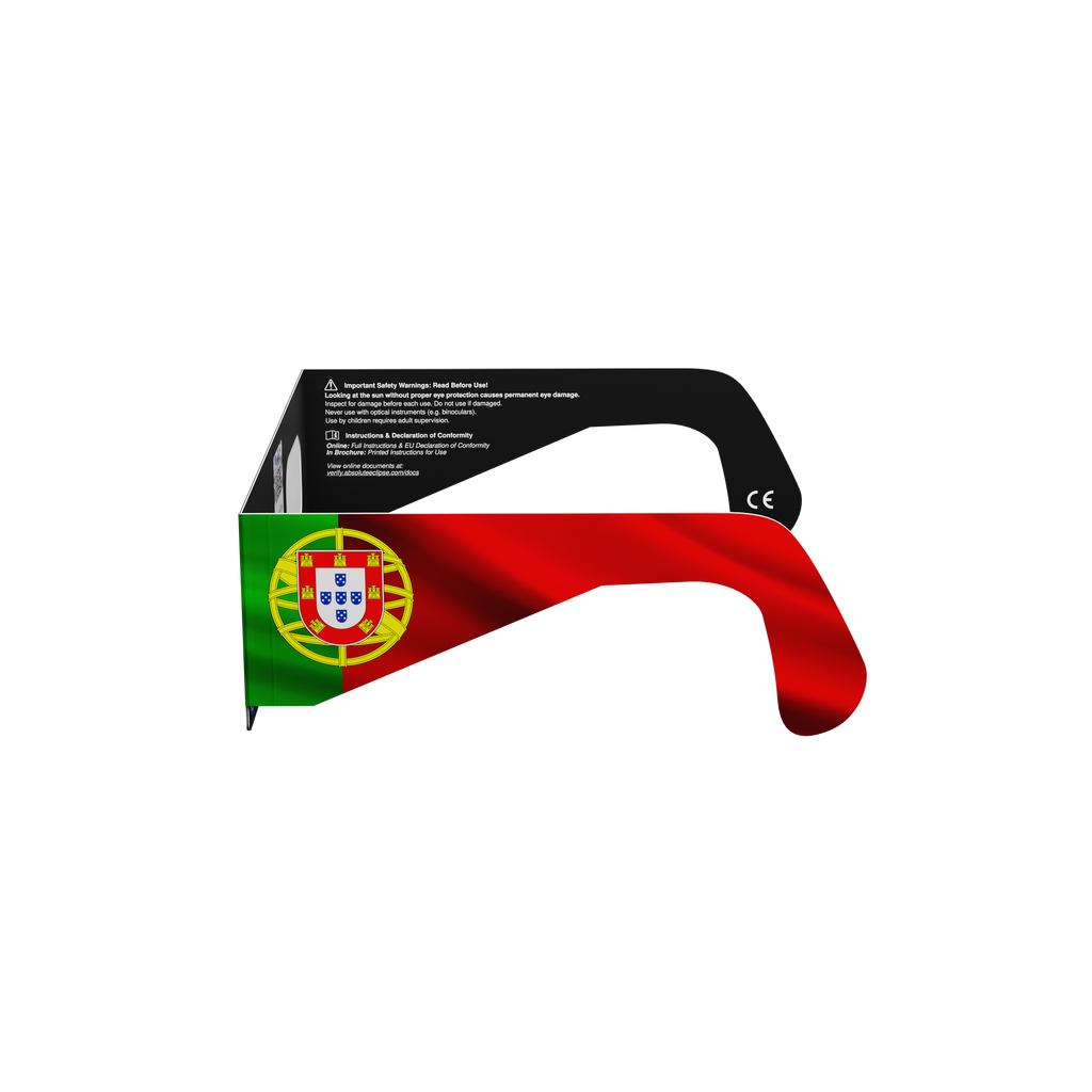 PT solar eclipse glasses - 270° angle (transparent background)