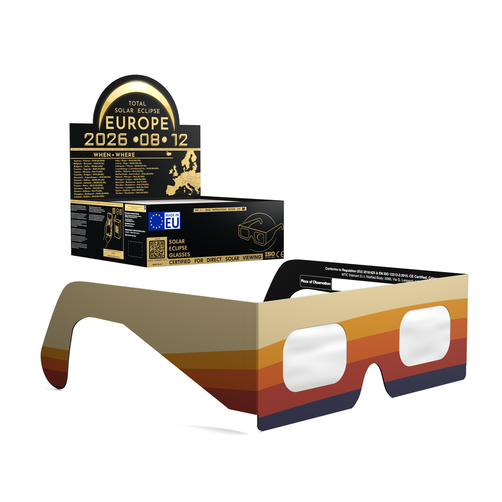 Peace solar eclipse glasses - 50 pack comp