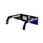 Rocketrider solar eclipse glasses - 135° angle (transparent background)