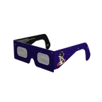 Rocketrider solar eclipse glasses - 315° angle (transparent background)