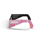 Unicorns solar eclipse glasses - 270° angle (transparent background)