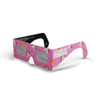 Unicorns solar eclipse glasses - 315° angle (transparent background)