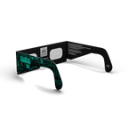 Voltage solar eclipse glasses - 225° angle (transparent background)