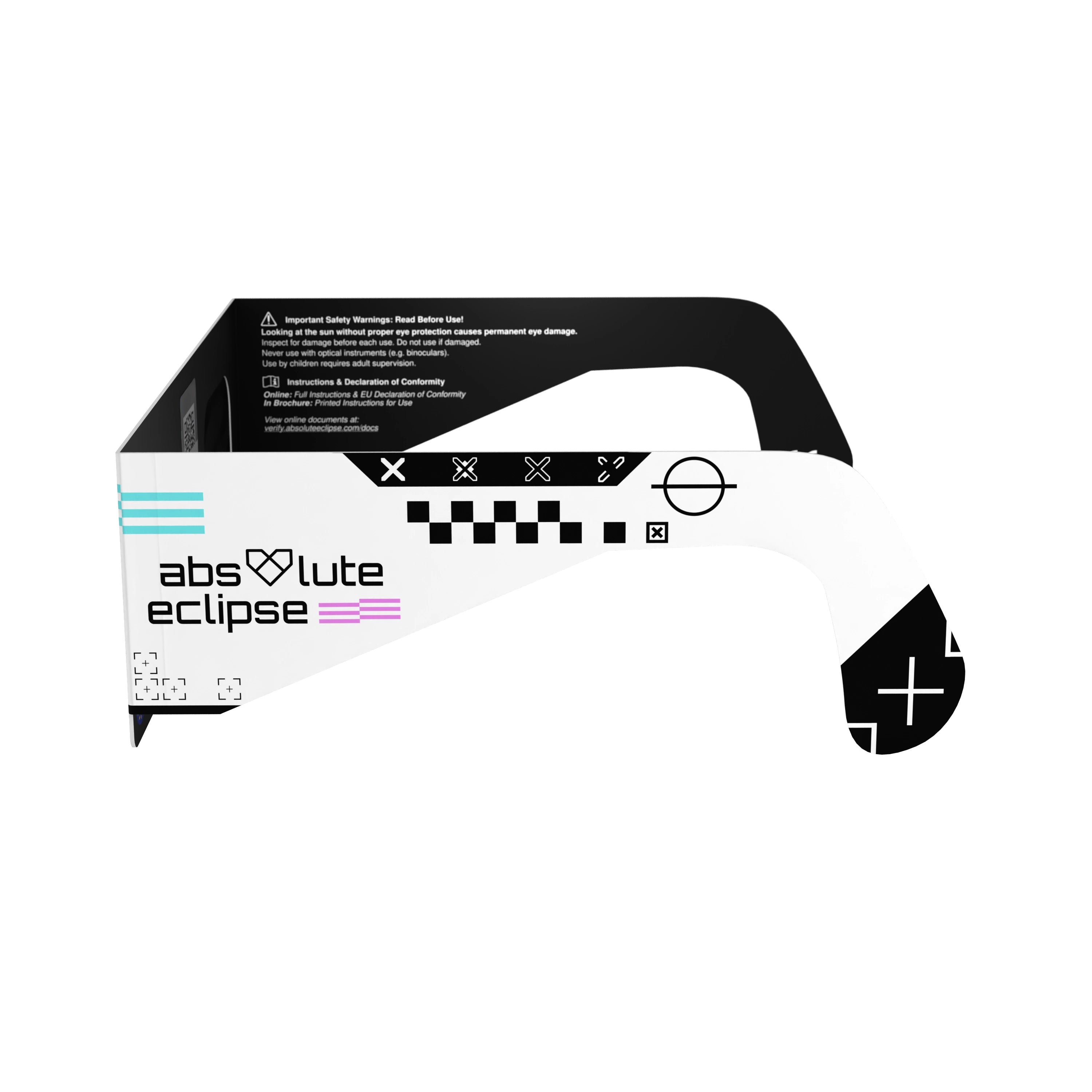 Side alternate profile view of Cipher design glasses, displaying the modern look and feel.