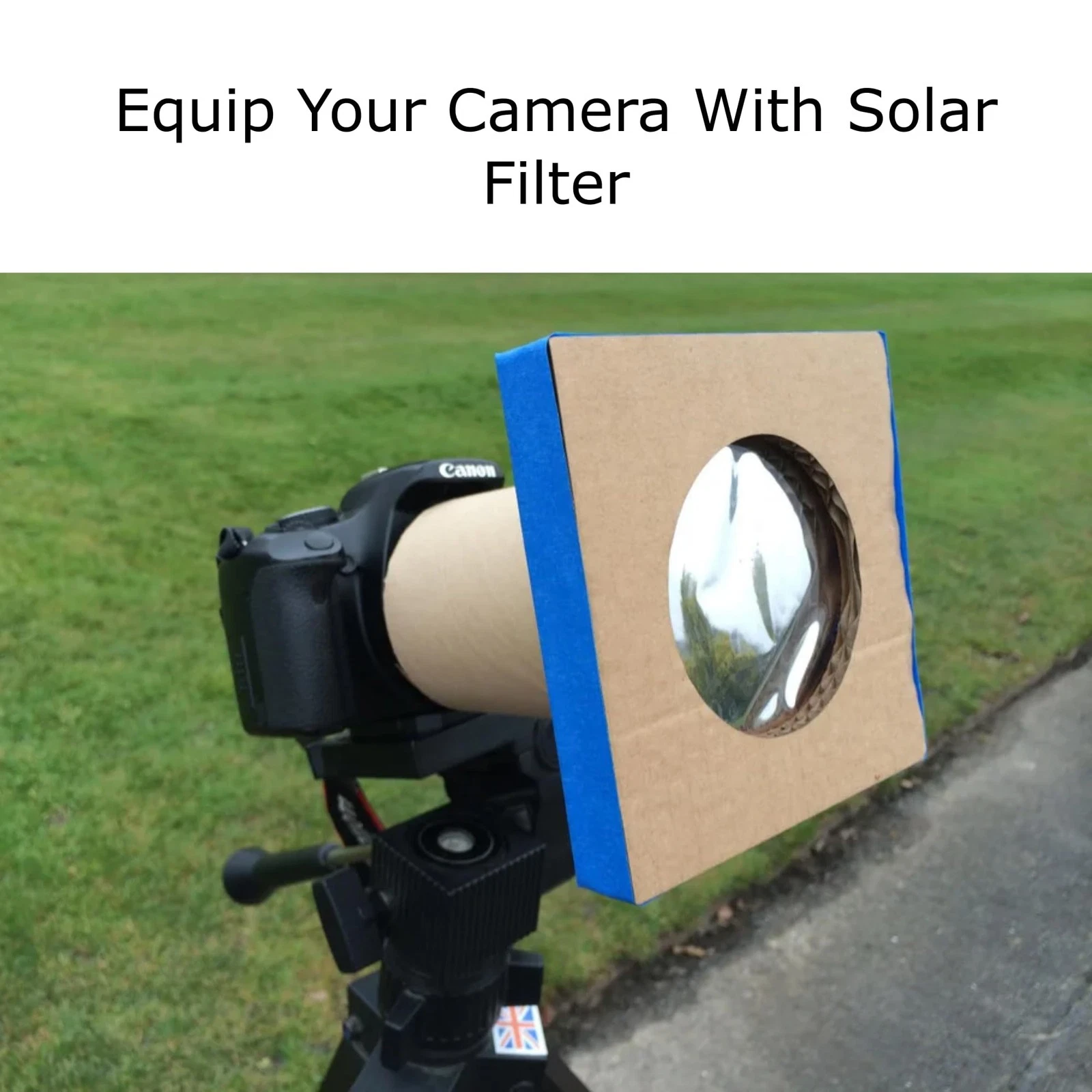 Solar Filter Sheet for Telescopes, Binoculars & Camera Lenses — DIY Solar Film for Direct Sun, Sunspot & Eclipse Viewing — Absolute Eclipse, OD 5.6, ISO 12312-2 Tested