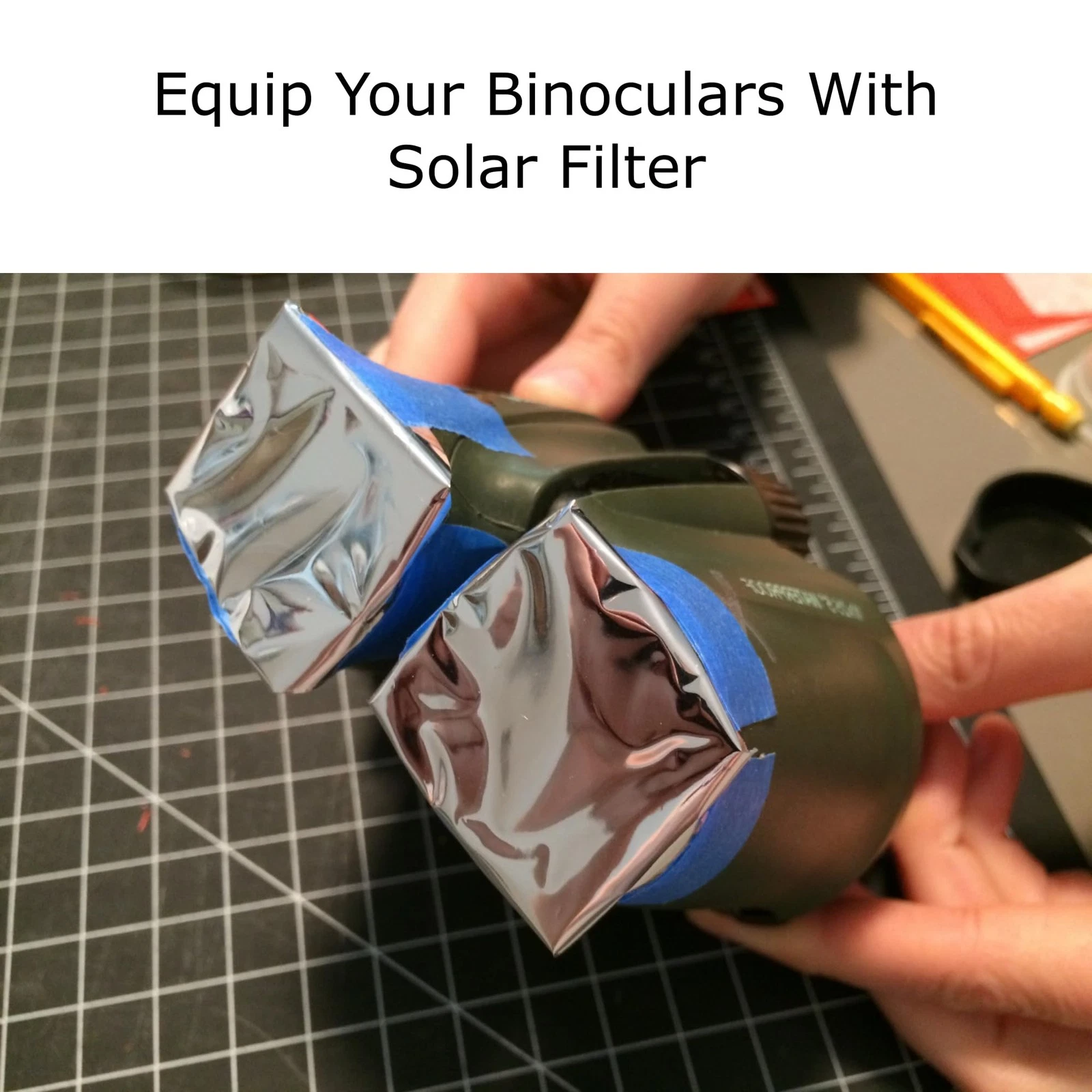 Solar Filter Sheet for Telescopes, Binoculars & Camera Lenses — DIY Solar Film for Direct Sun, Sunspot & Eclipse Viewing — Absolute Eclipse, OD 5.6, ISO 12312-2 Tested