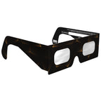 45-degree angle view of goldline eclipse glasses, highlighting their premium gold line design.