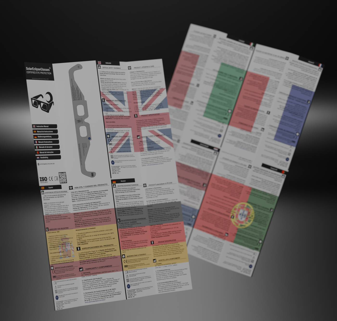 Multi-Language Leaflet of Instructions for Use