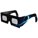 Front-side main angle view of Orbiter glasses, showcasing their detailed design and compliance certifications.
