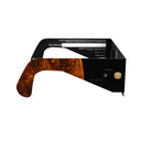 Side profile view of solar eclipse glasses, emphasizing the flat lens and cosmic design.