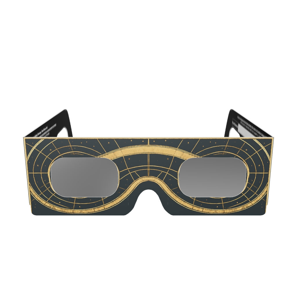 Astral Solar Eclipse Paper Glasses