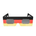 Gafas de papel para eclipse solar Bandera de Alemania