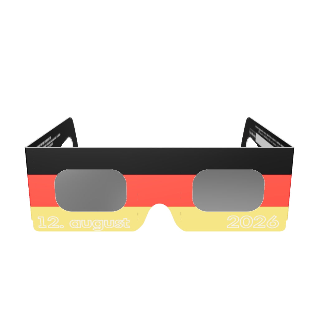 DE Solar Eclipse Paper Glasses
