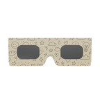 Doodle Solar Eclipse Paper Glasses