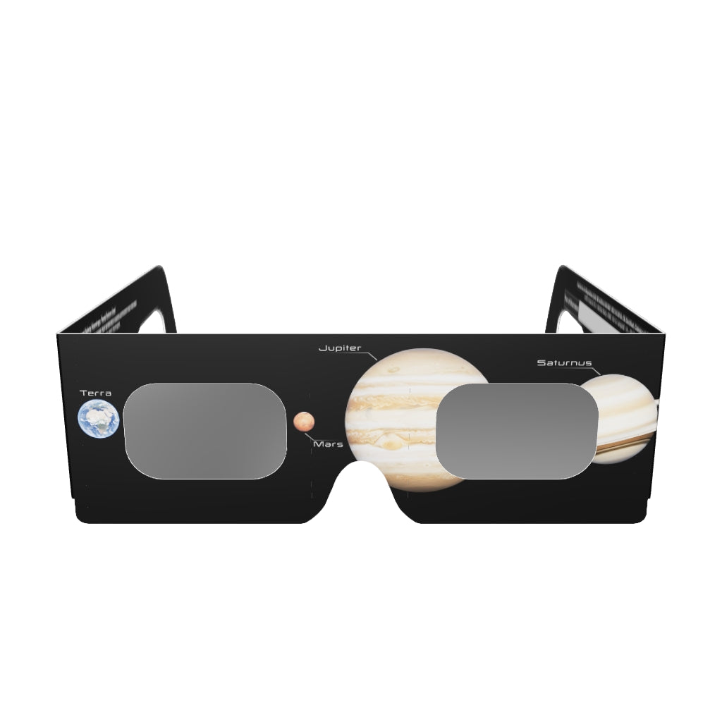 Planets Solar Eclipse Paper Glasses