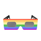 Rainbow Solar Eclipse Paper Glasses