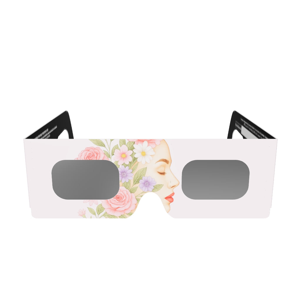 Rosette Solar Eclipse Paper Glasses